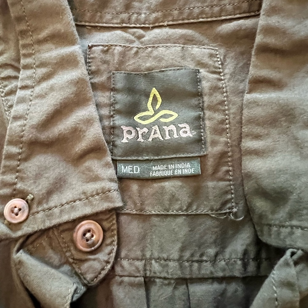 Prana Broderick Short Sleeve Button Down - image 2